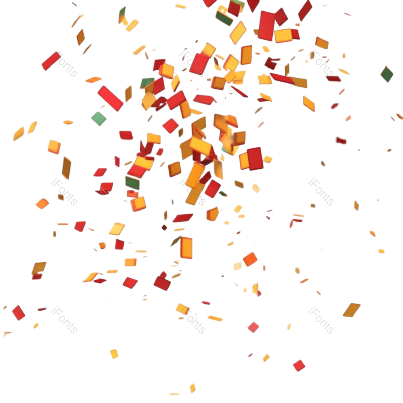 618图片,元素元素,喜庆PNG,漂浮元素免抠素材